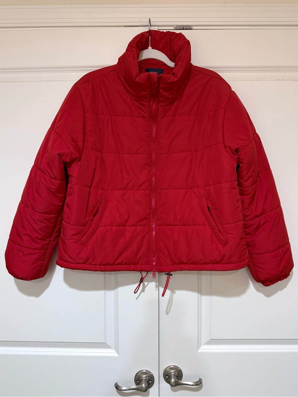 Forever 21 Women’s Red Puffer Jacket